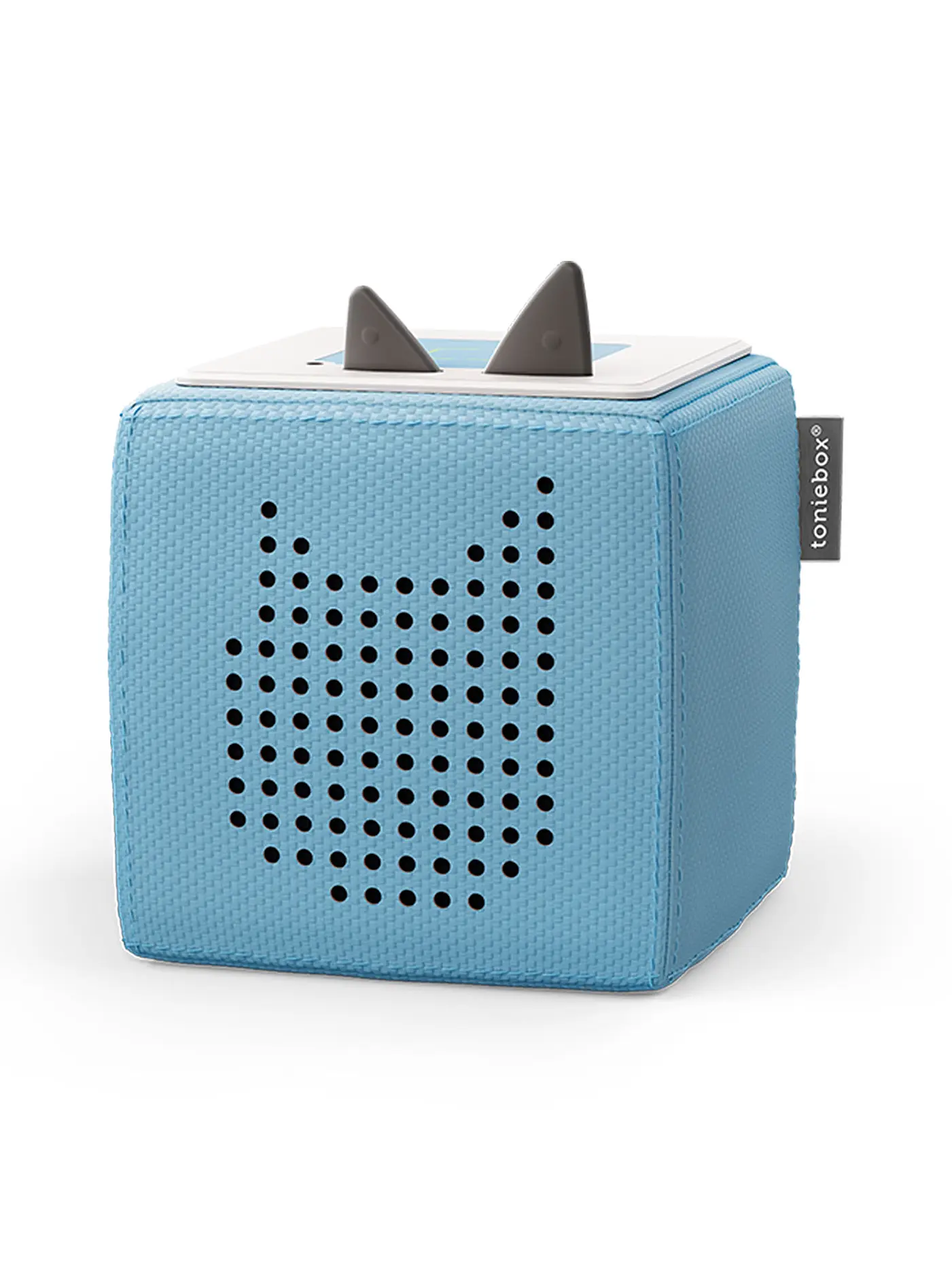 TONIES | Toniebox - Starter-Set mit Kreativ-Tonie (Anthrazit) | hellblau